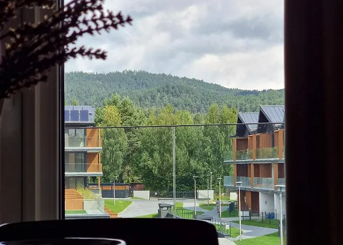 Laguna Beskidow Chyba Snisz, Jezioro Zywieckie 아파트호텔